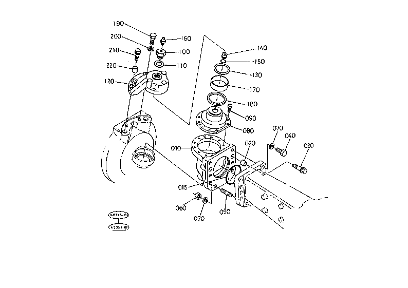 Bevel Gear Case Rh
