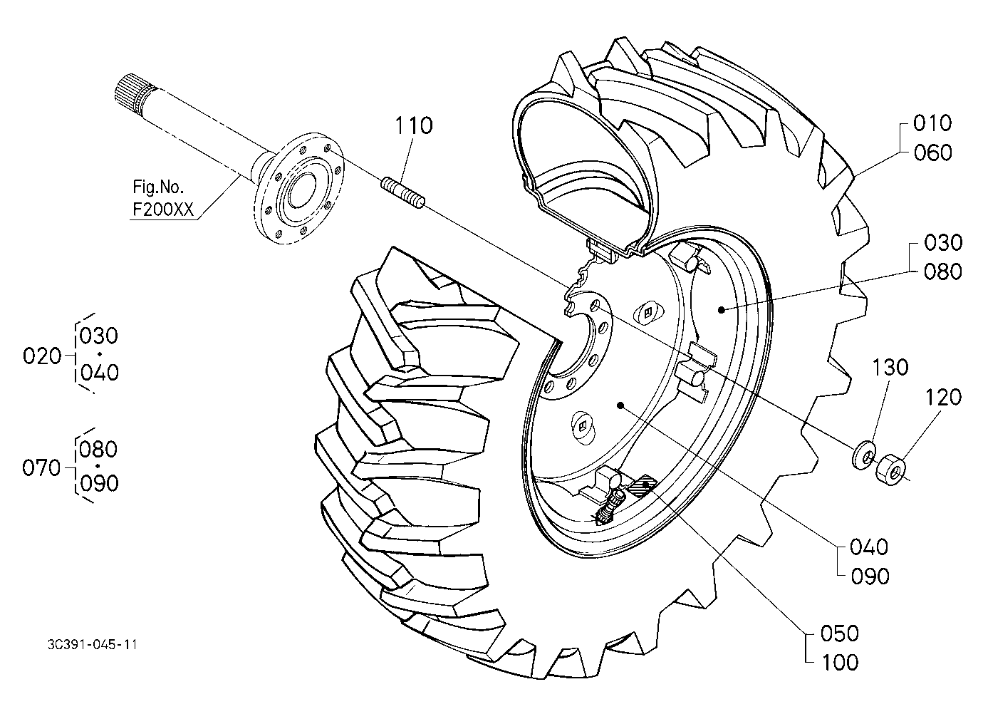 Rear Wheel (16.9-24)
