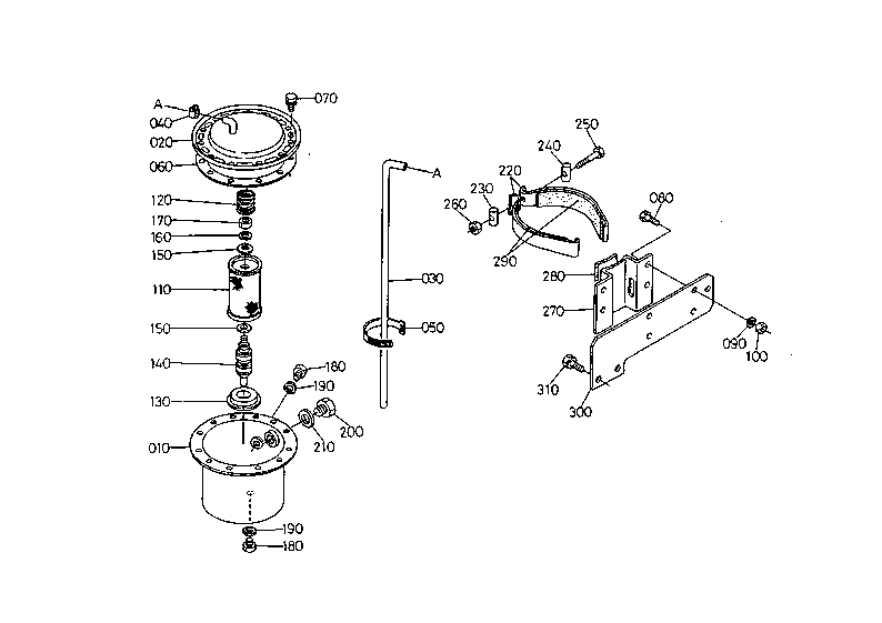 Power Steering Oil Tank