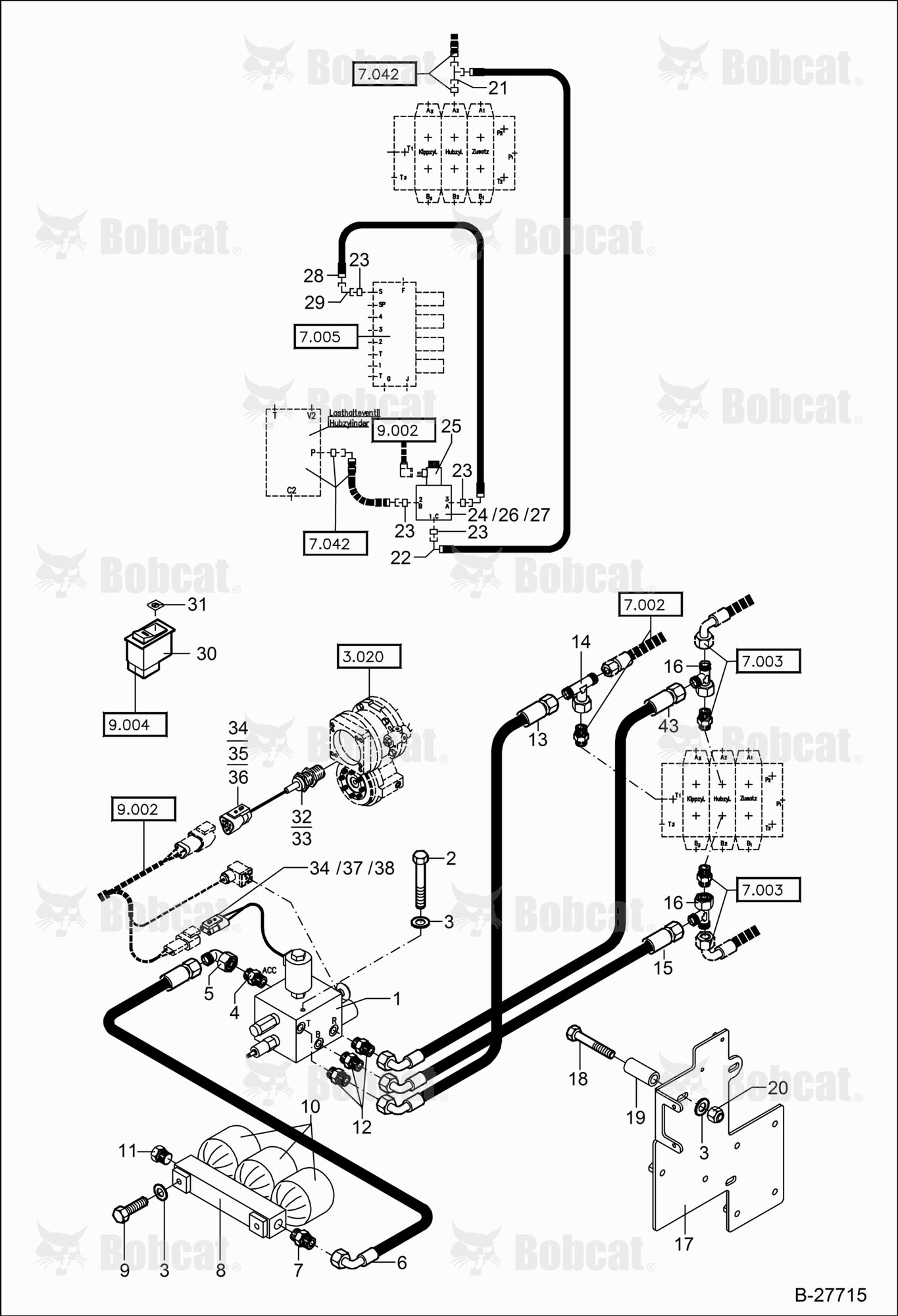 Hydraulic Installation - Load Vibration Absorber