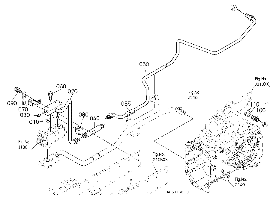 Hydraulic Oil Line (Steering/Pto) [Cab Type]