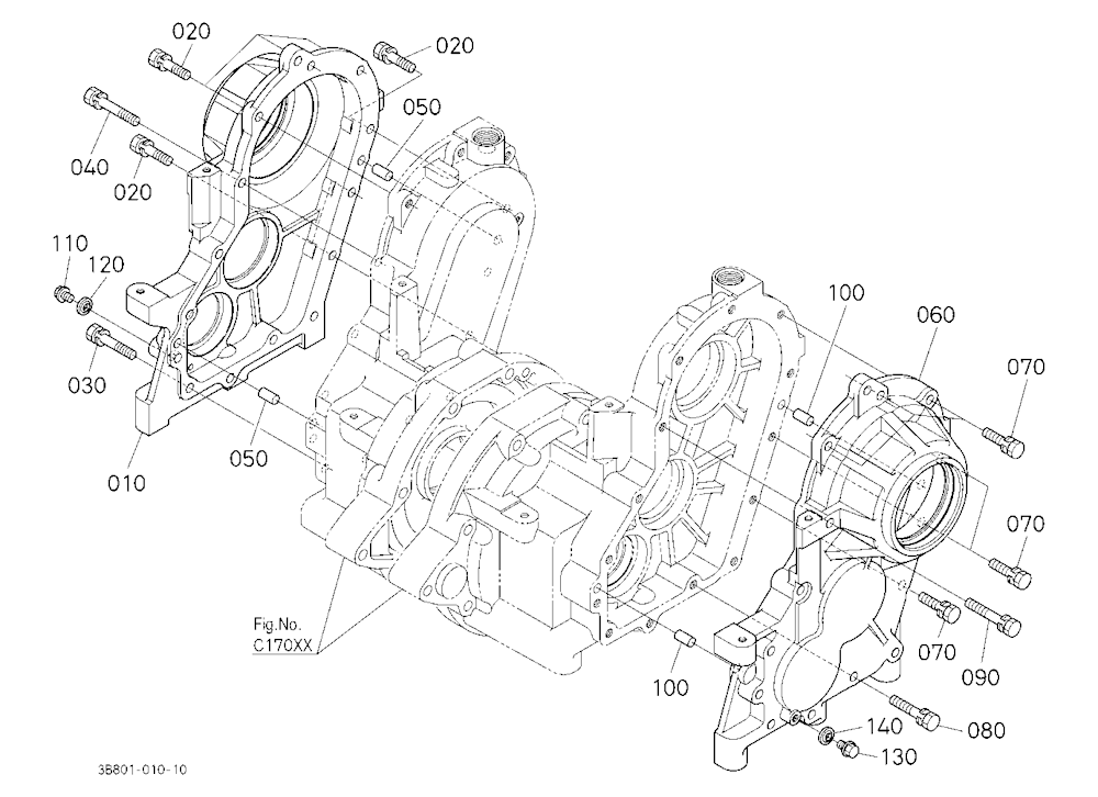 Rear Axle Case Cover
