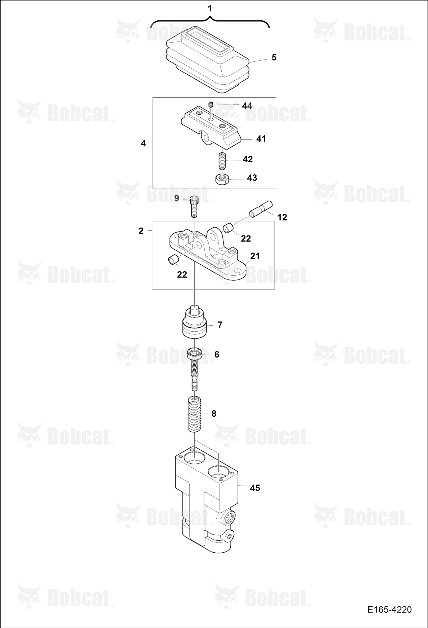 Pedal Valve (Straight Travel)