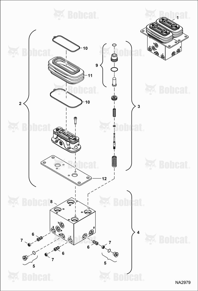 Travel Controller (Dual Pedal Valve)