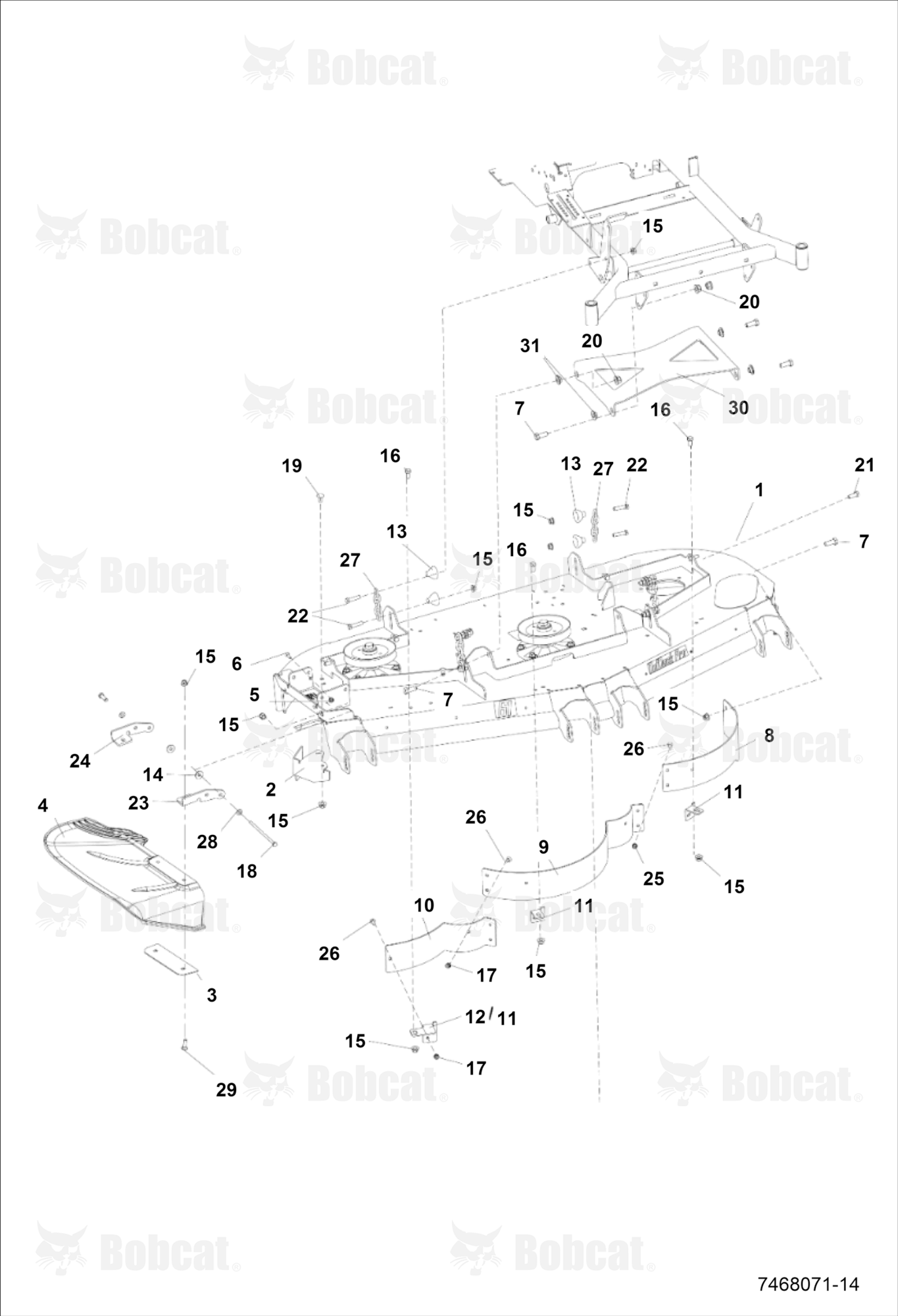 CHUTE, BAFFLES, Edges & Deck Links