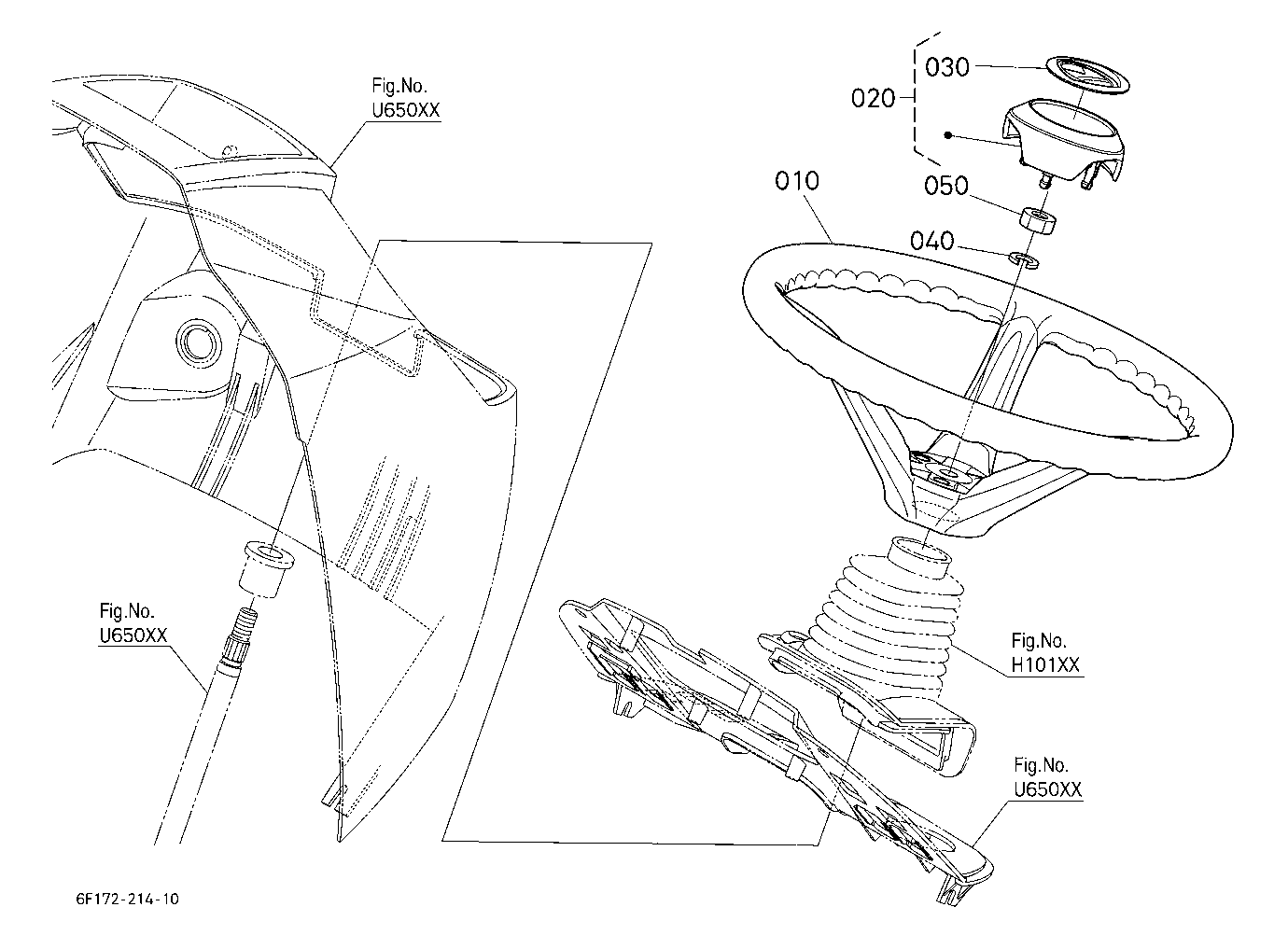 Cabin Kit (Steering Handle) (W/G No.B7094) [Option