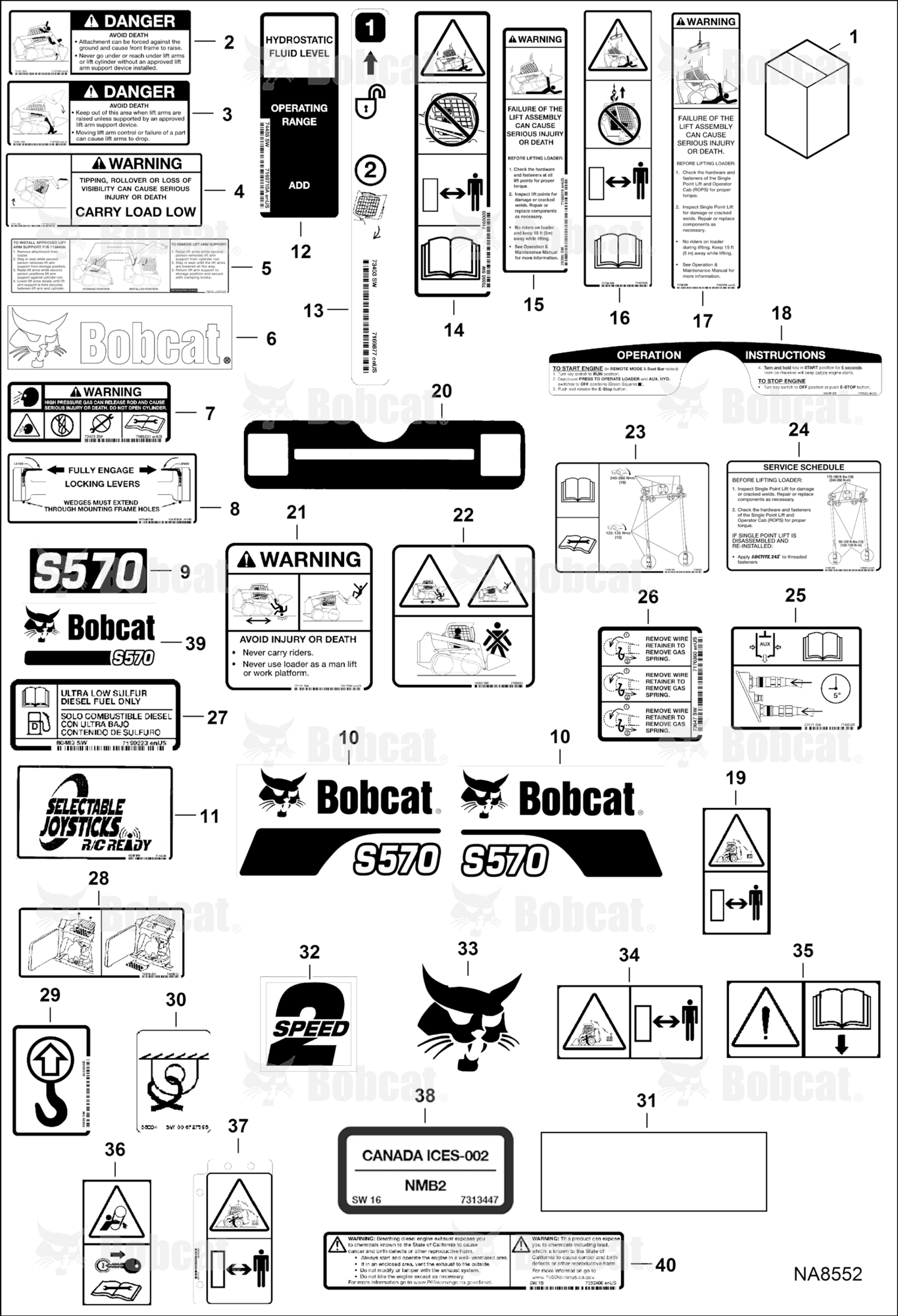 Decals (Outside)