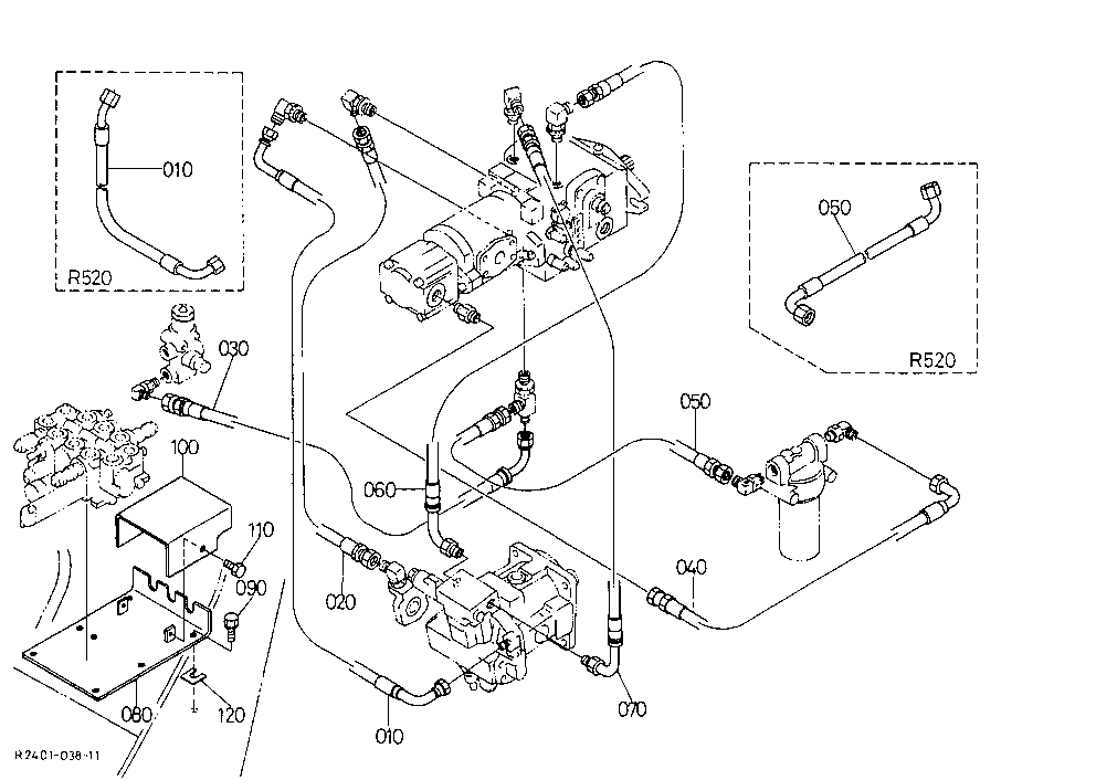 High Pressure Oil Line