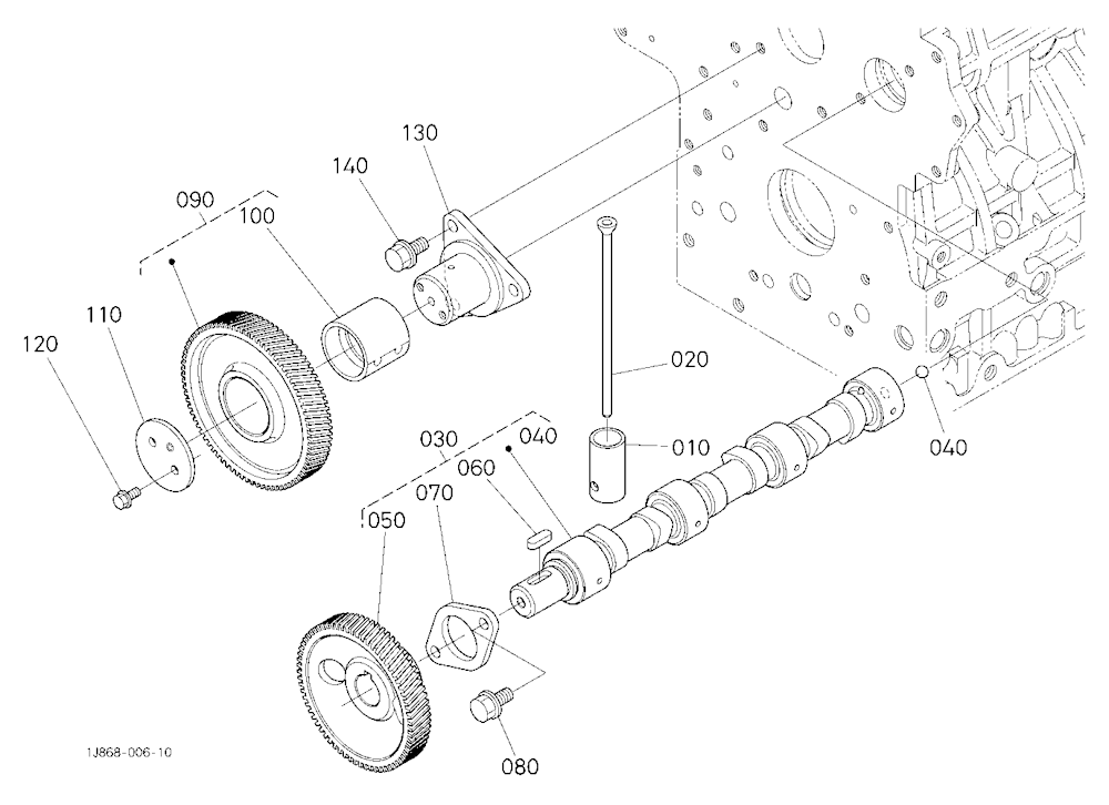 Camshaft And Idle Gear Shaft