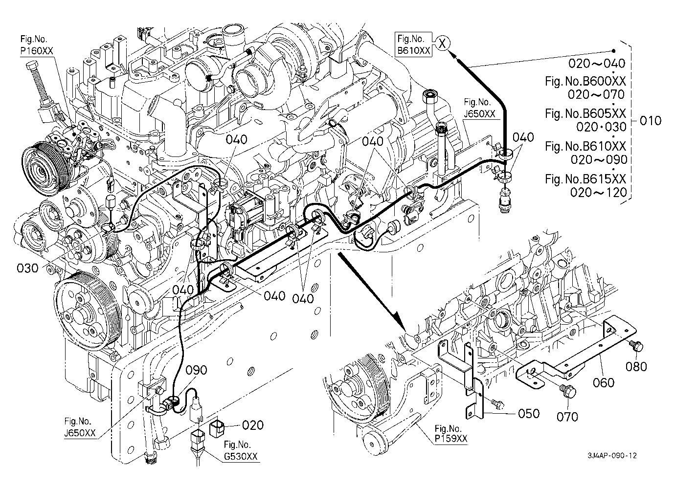 Electrical Wiring (Engine) (Compressor/Flywheel) [