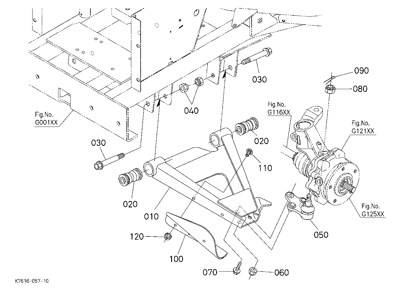 Front Suspension Arm (Left)