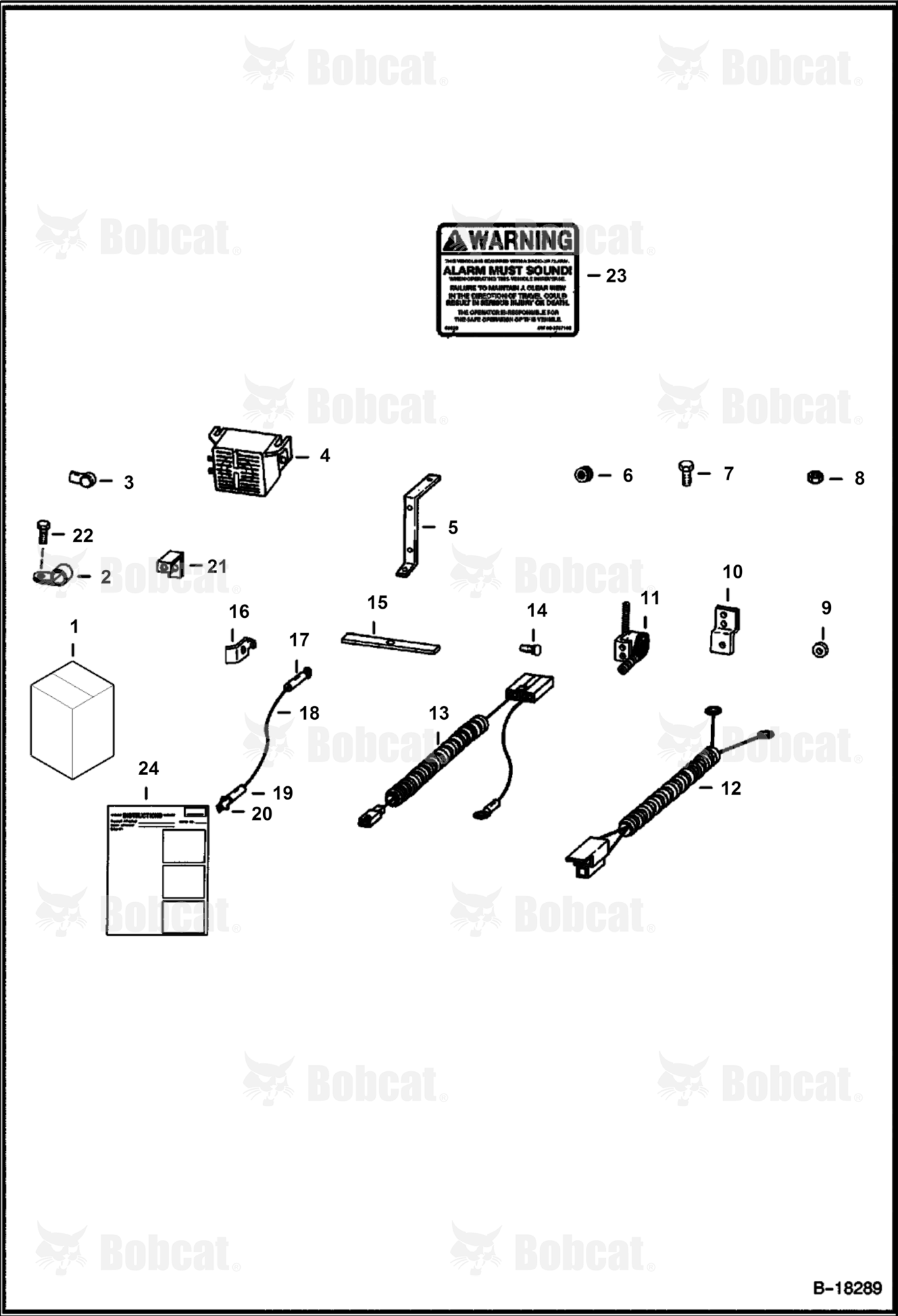 BACK-UP Alarm Kit