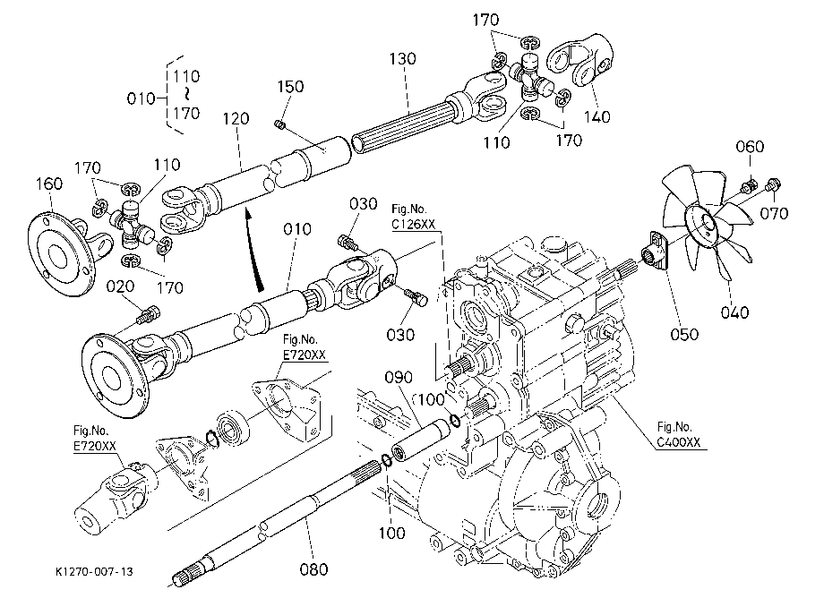 Universal Joint/Hst Fan