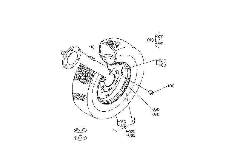 Front Wheel (29X12.50-15 Nhs) [A]
