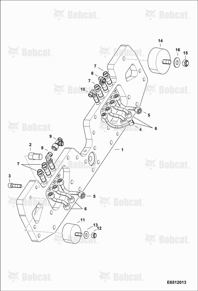 Exciter Hydraulic Hoses