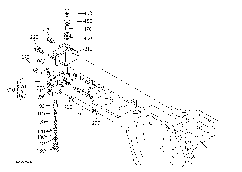 Hydraulic Outlet Block [Except Hst Type]