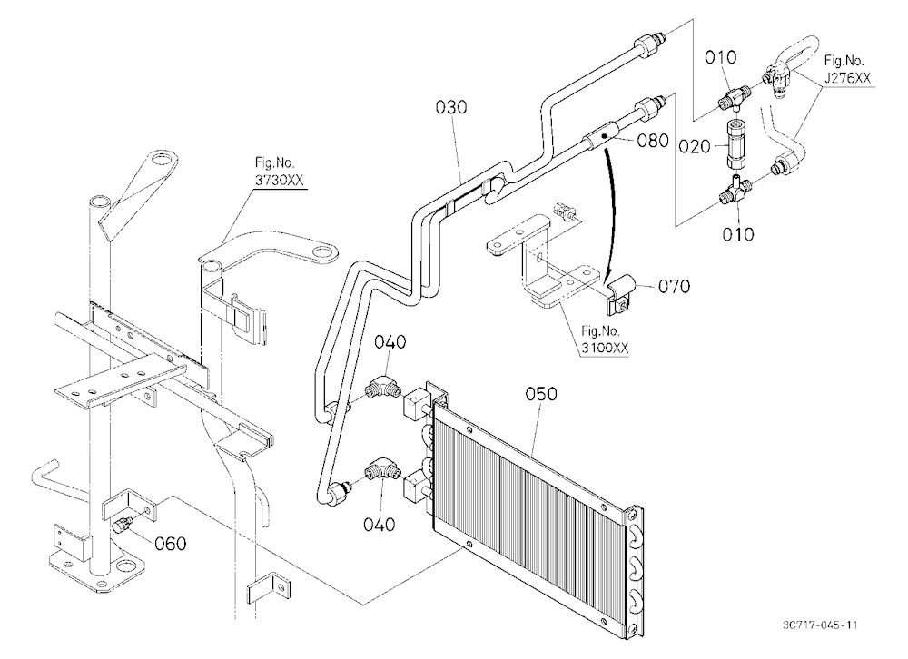 Hydraulic Oil Line (Steering/Pto)