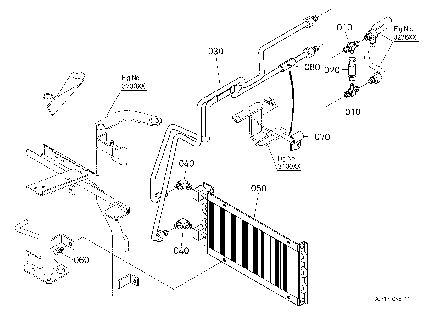 Hydraulic Oil Line (Steering/Pto)