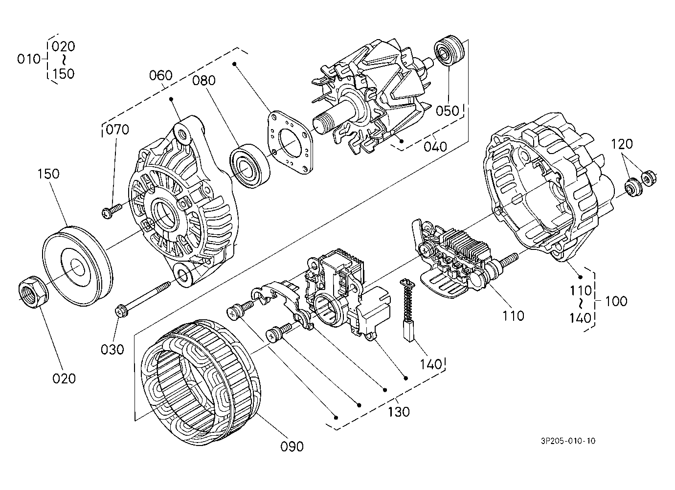 Alternator [Component Parts] [A]