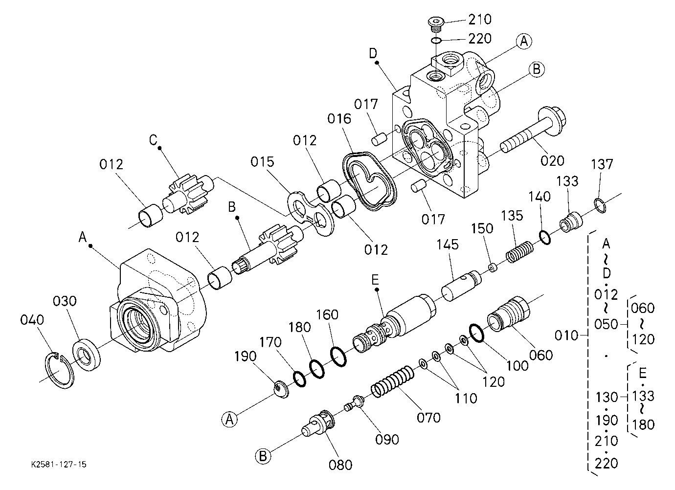 Hydraulic Pump [Component Parts]