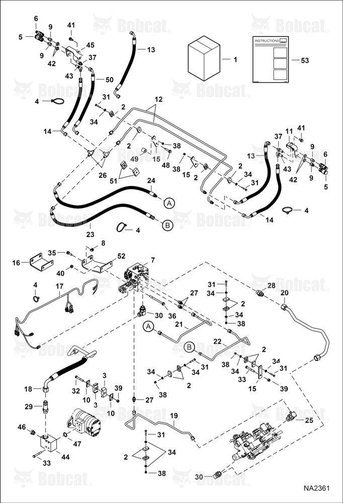 Rear Auxiliary (Kit) A3NT11001 - A3NT17269, A3NU11001 - A3NU12721
