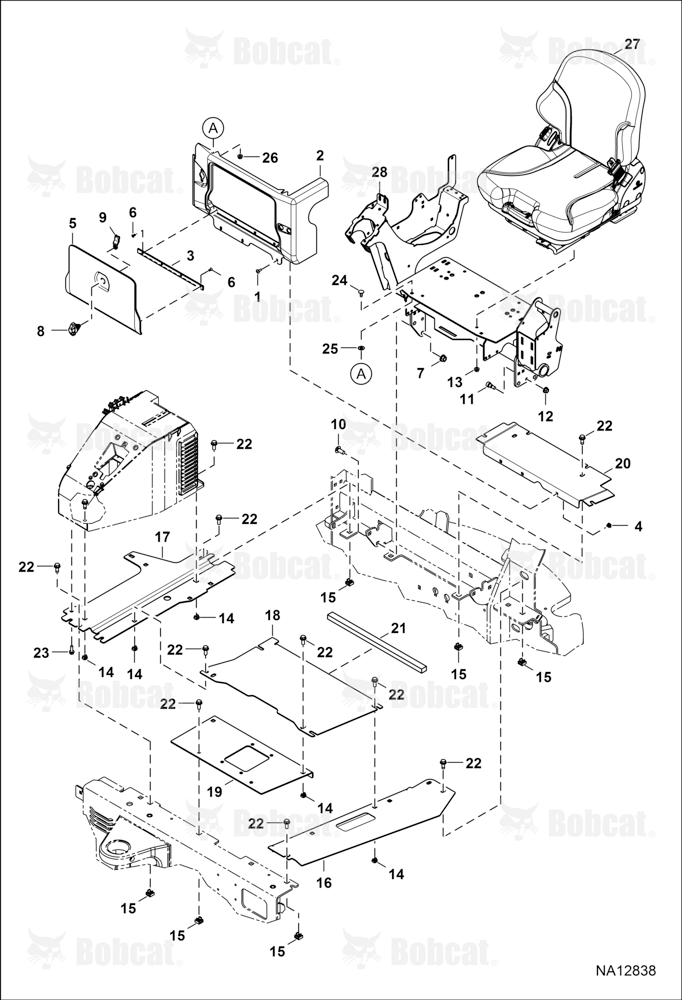 Operator Area & Seat (Floor)