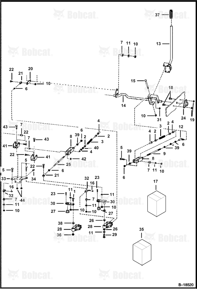 Hand Controls (RIGHT SIDE)  503726001 - 503729869