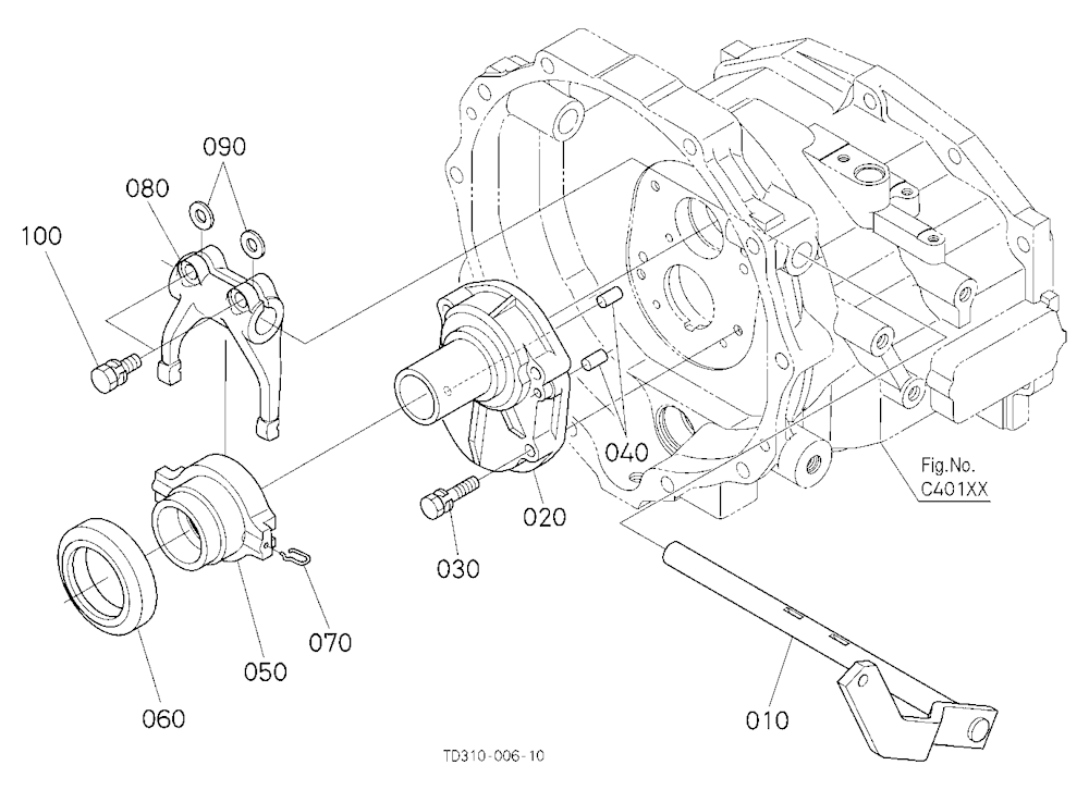 Clutch Release Fork