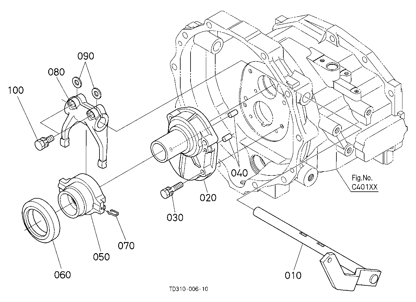 Clutch Release Fork