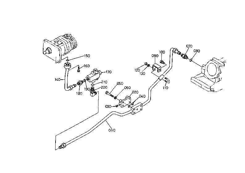Hydraulic Oil Line (Delivery Hyd.Shuttle)