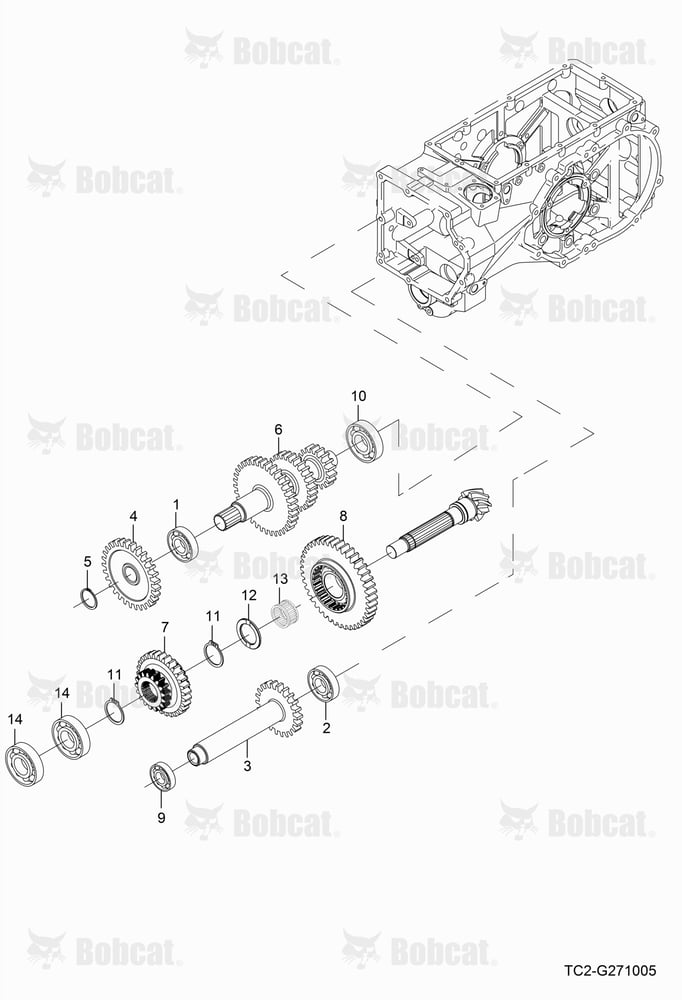 Range Shift Shaft Group