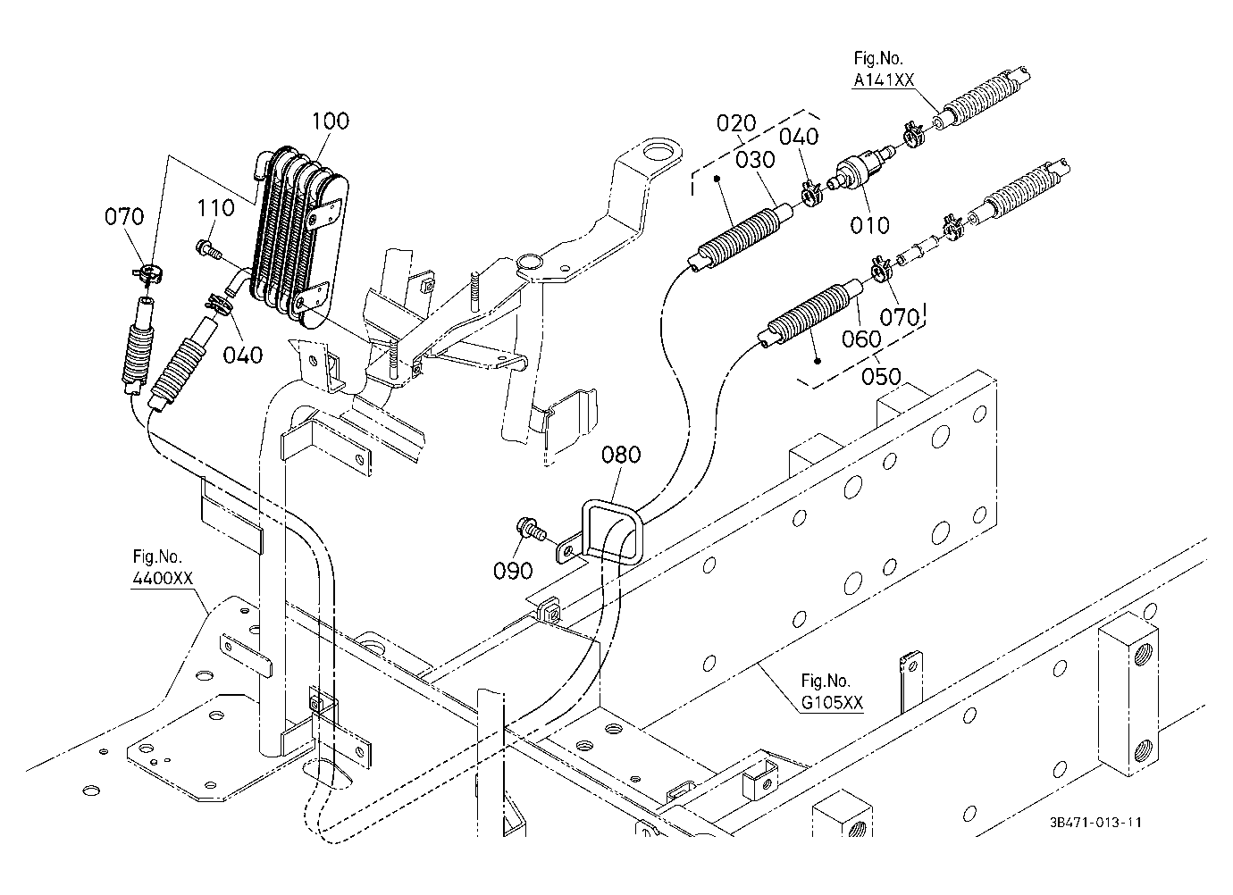 Fuel Pipe (Fuel Cooler)