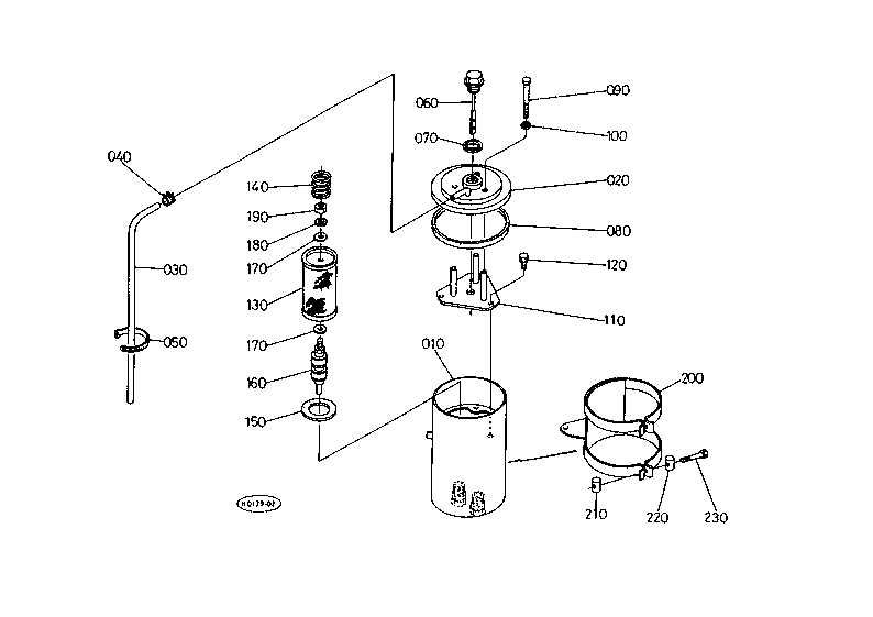 Power Steering Oil Tank