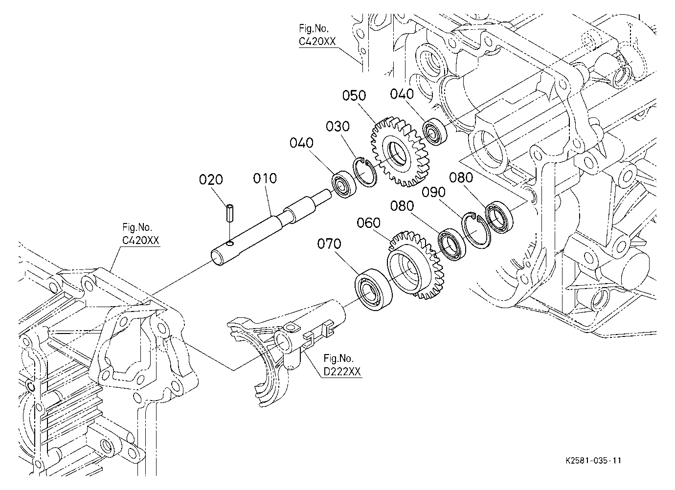 Gp Idle Shaft