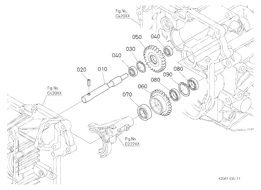 Gp Idle Shaft