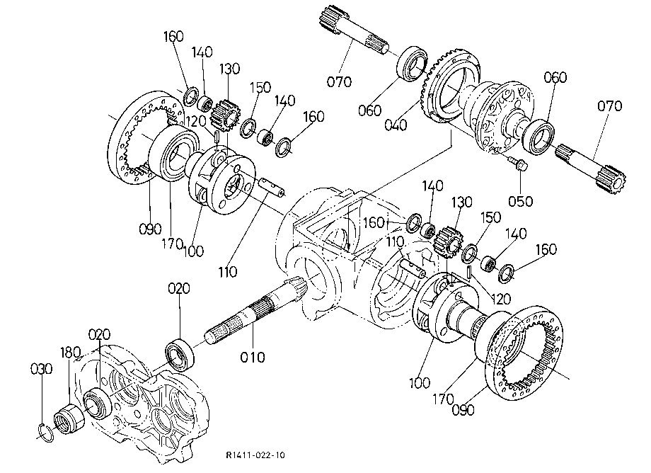 Planetary Gear (Rear)
