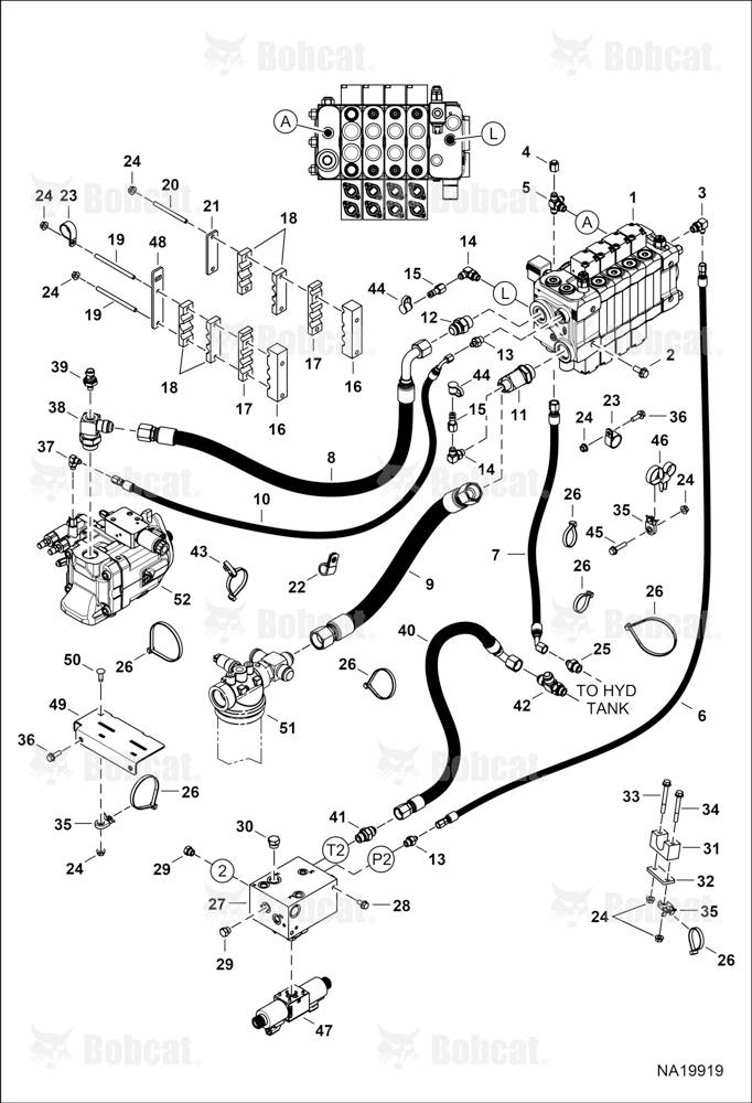 Hydraulic Circuitry (Control Valve & Manifold Block)