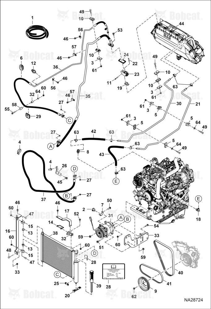 Heater & A/C (HVAC/Auto HVAC Plumbing)  B4ZY22033 - B4ZY22508