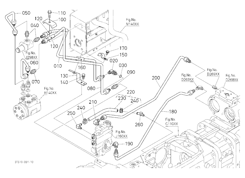 Hydraulic Oil Line (Steering/Pto) [Dtsc]