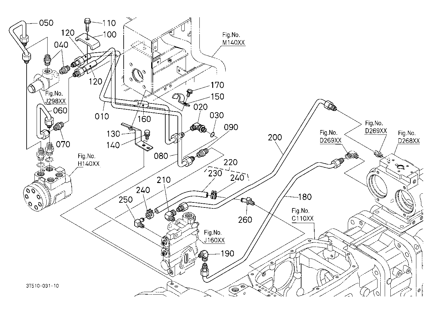 Hydraulic Oil Line (Steering/Pto) [Dtsc]
