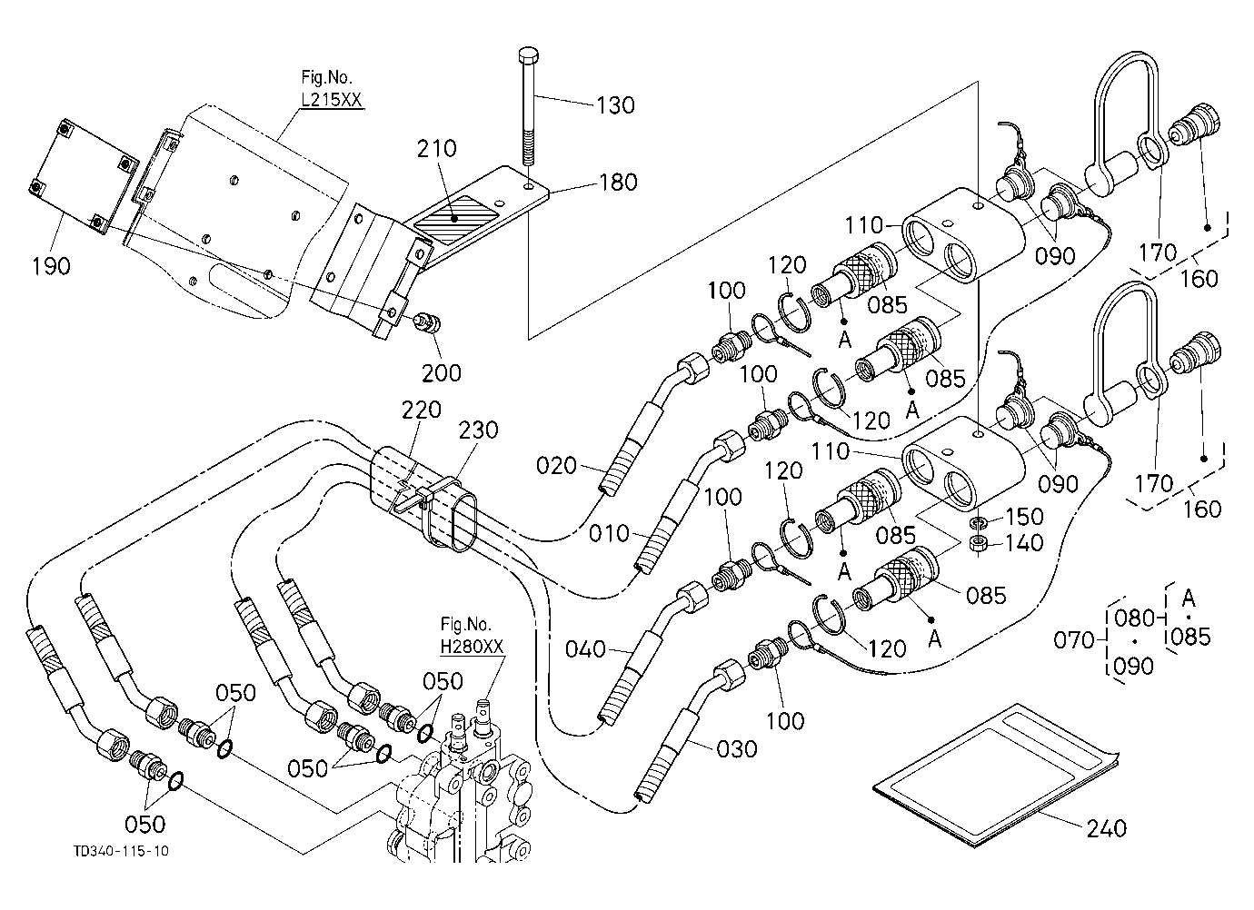 Hydraulic Pipe Kit [Option]