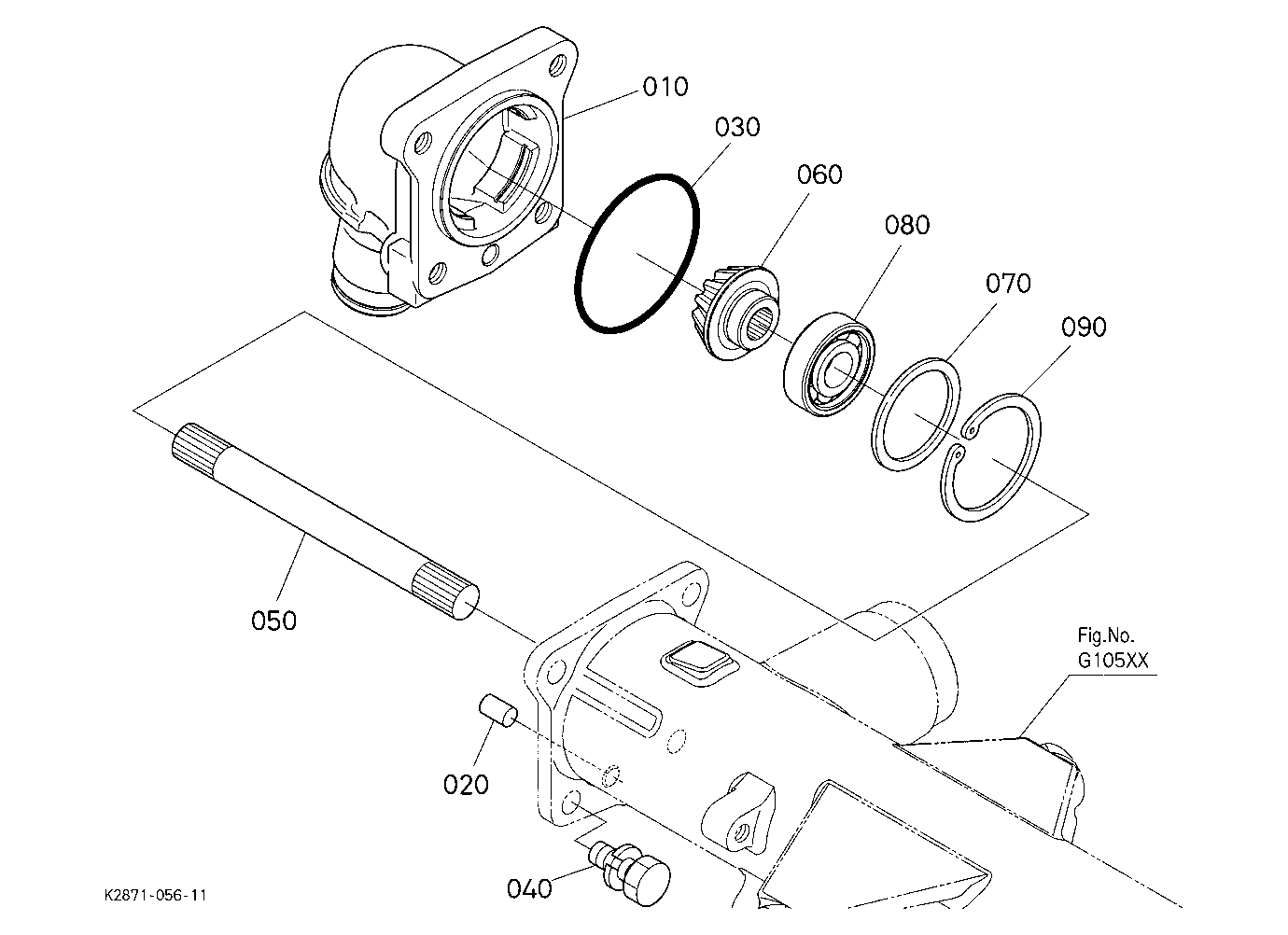 Bevel Gear (Right)
