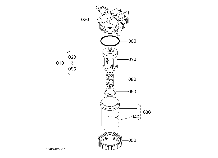 Water Separator (Component Parts)