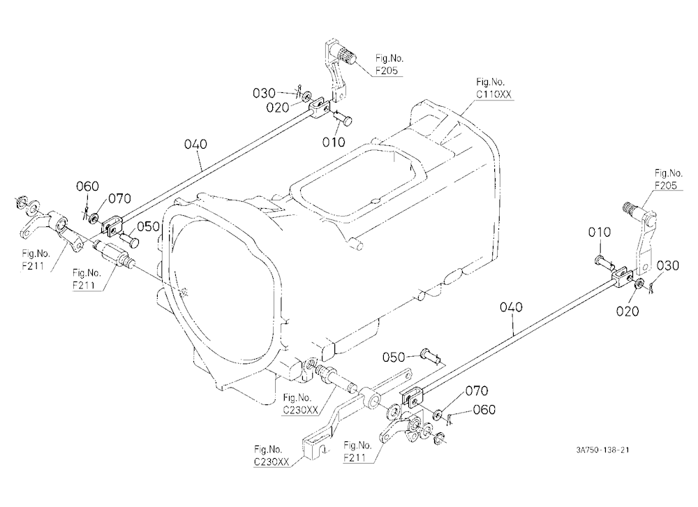 Brake Rod (Brake Cam) [Cab Type]