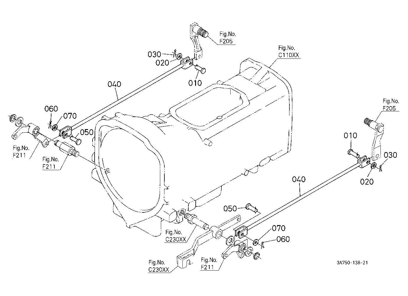 Brake Rod (Brake Cam) [Cab Type]