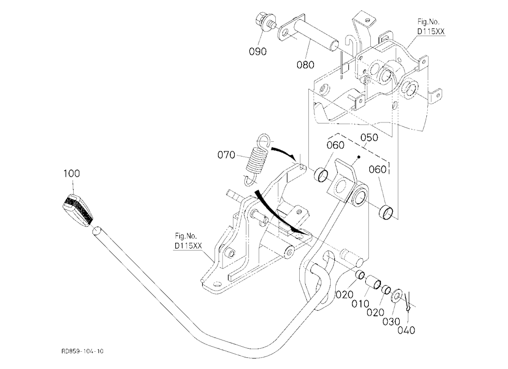 Control Lever (Safety Lock Lever)