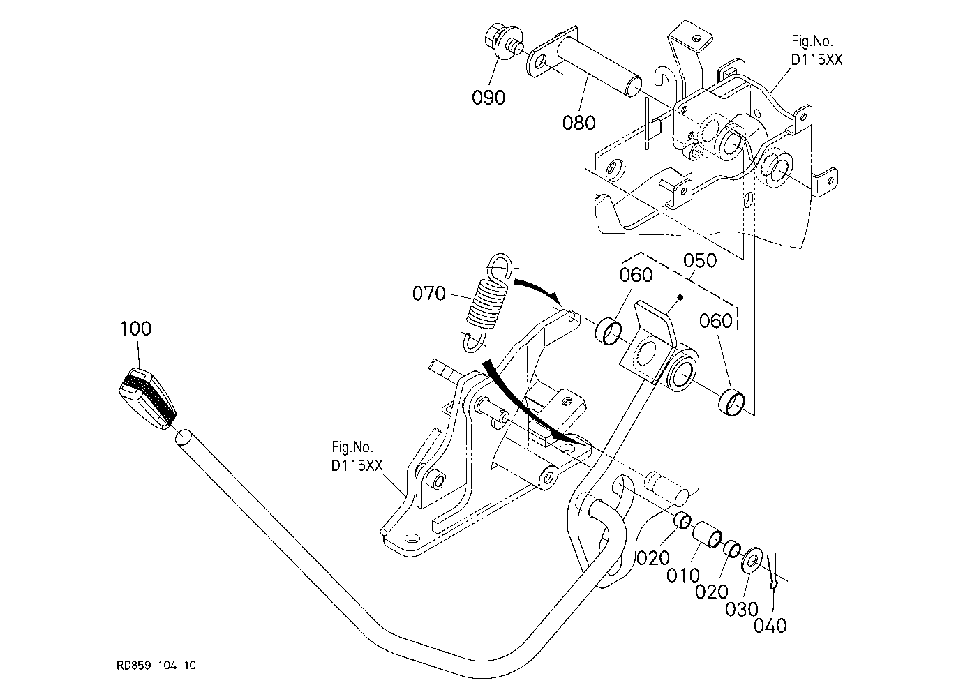 Control Lever (Safety Lock Lever)