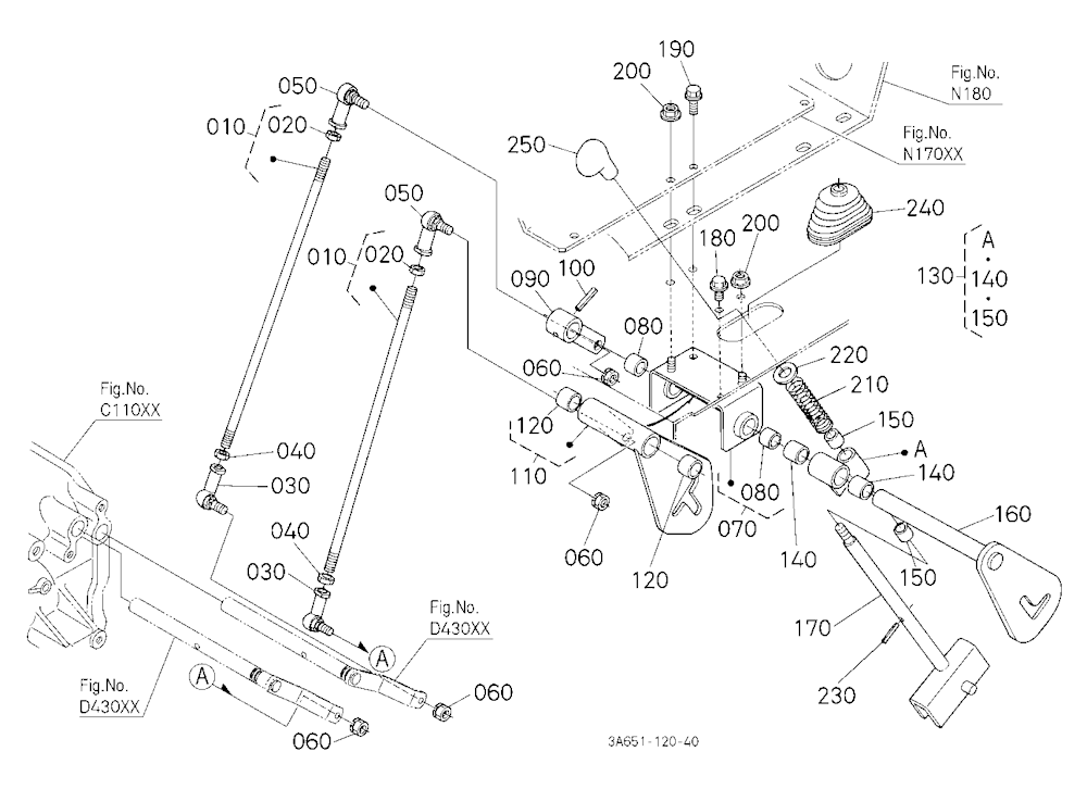 Pto Clutch Lever