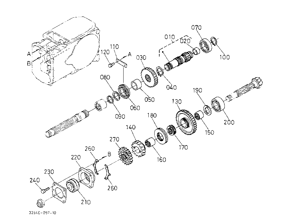Range Gear Shaft
