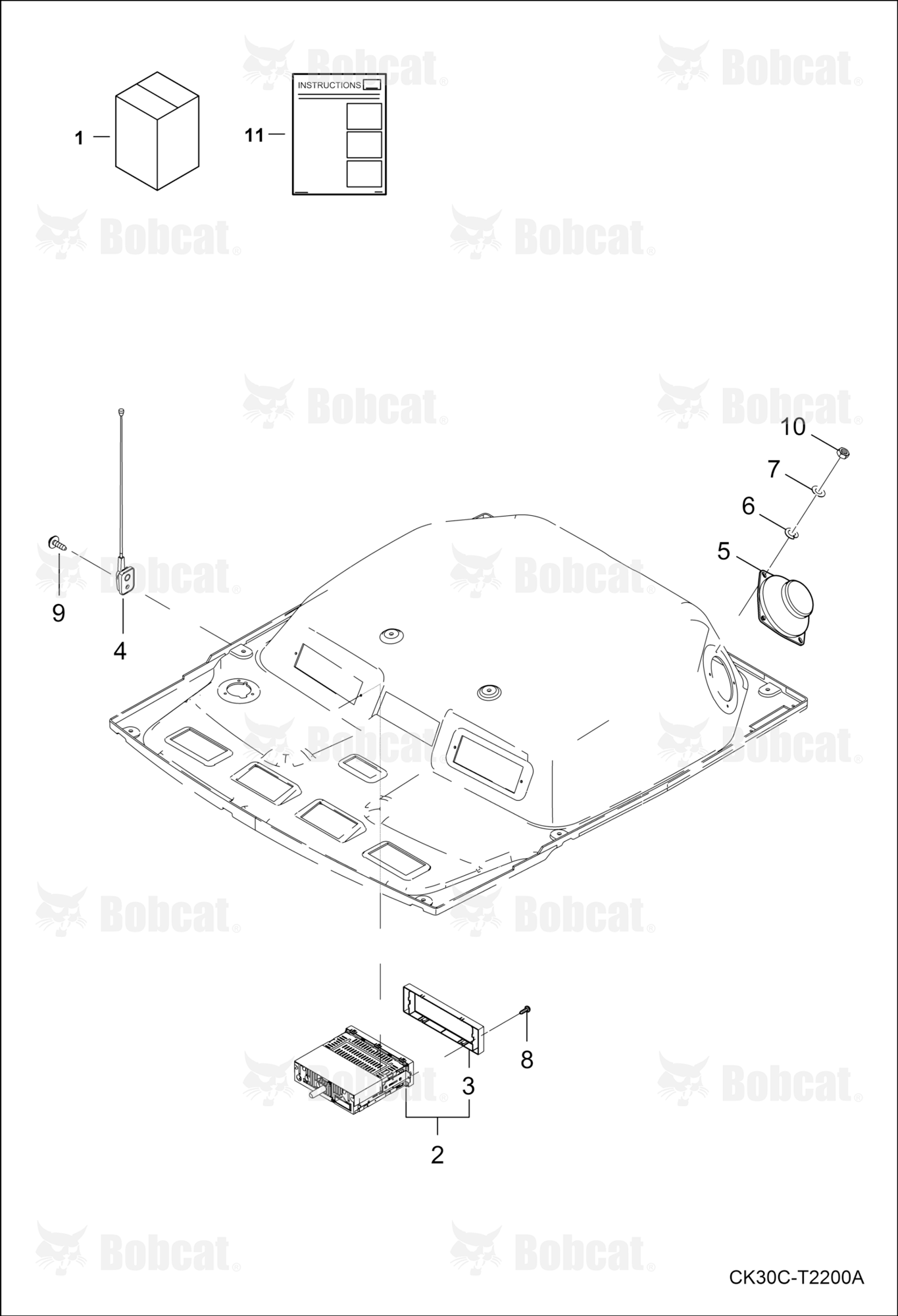 Radio Kit (Cab) (Optional)